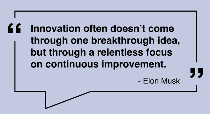 Elon Innovation Quote